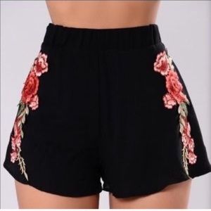 Adora Rose high waisted shorts